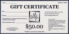 Gift Certificate (mailed version)