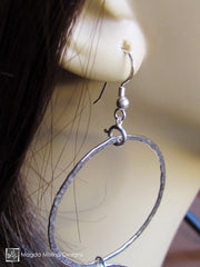 The "7 Different Ways" Hammered Silver Bubbles Earrings