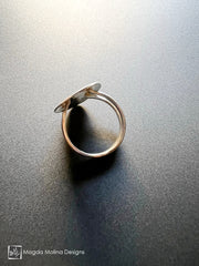 Sterling Silver JOY ring