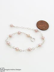 Mini Goddess (children) Tiny Freshwater Pearl Bracelet
